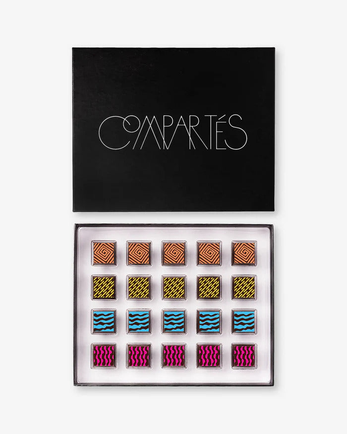 Compartes Chocolate Chocolate Caramel Gift Collection - 20 Piece