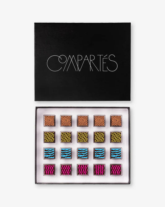 Compartes Chocolate Chocolate Caramel Gift Collection - 20 Piece