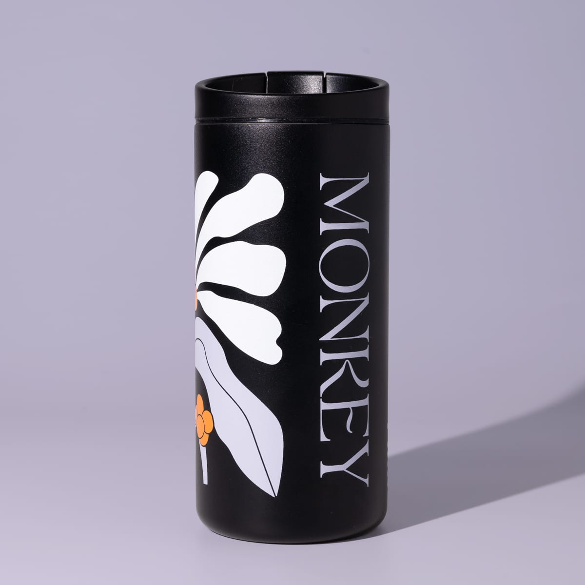 Frothy Monkey 12oz Frothy Monkey Travel Tumbler ( Black )