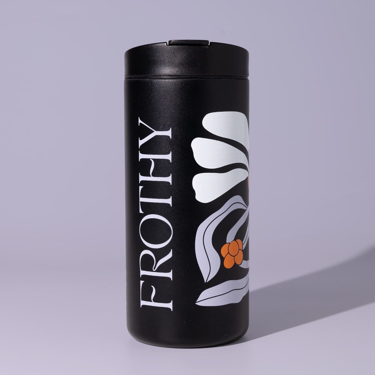 Frothy Monkey 12oz Frothy Monkey Travel Tumbler ( Black )