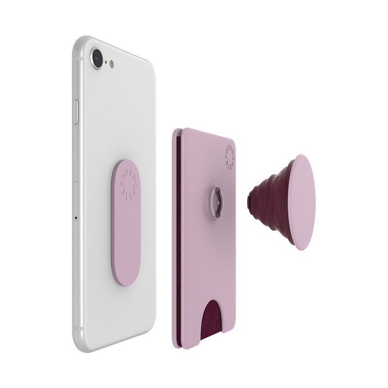 PopSockets Blush Pink Adhesive PopWallet+