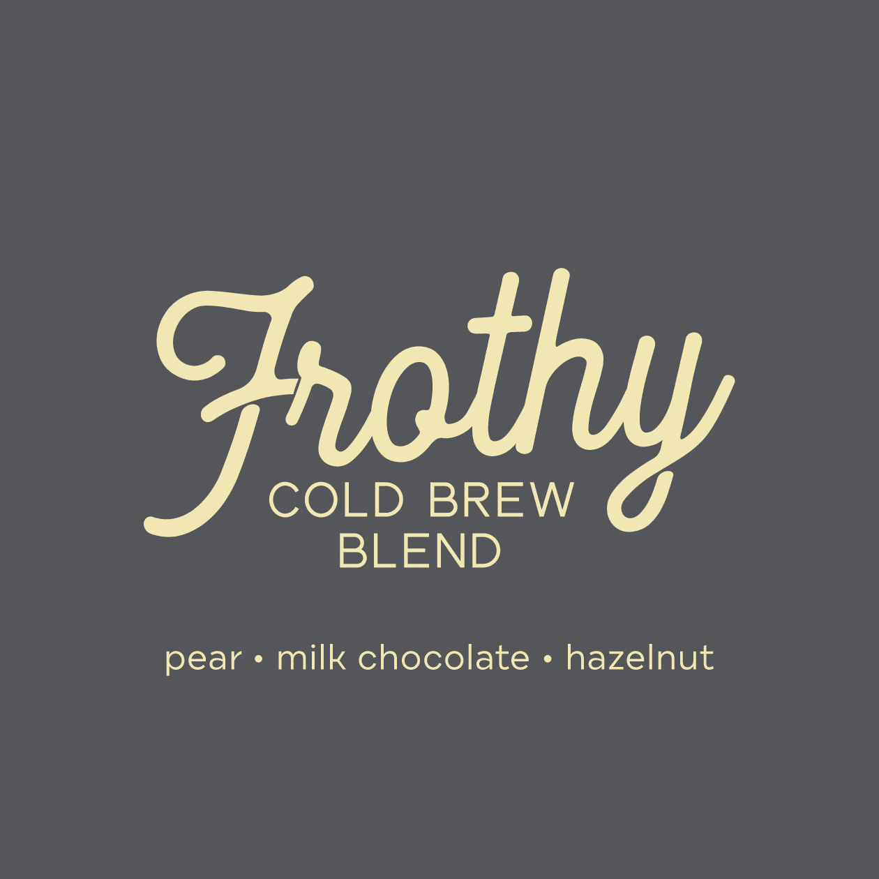 Frothy Monkey Frothy Cold Brew