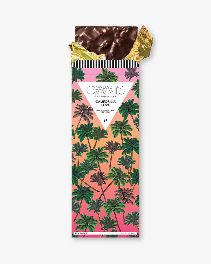 Compartes Chocolate California Love Pretzel Chocolate Bar