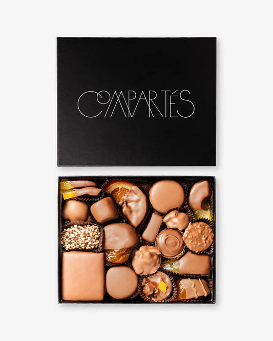 Compartes Chocolate World's Best Chocolates - Milk Chocolate Gift Box