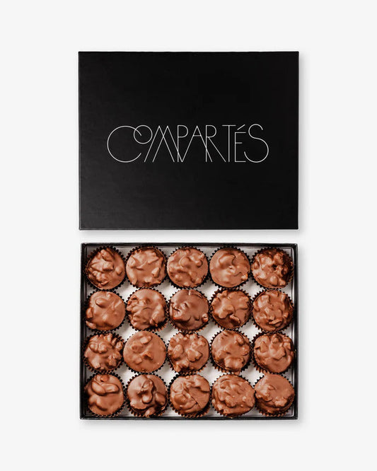 Compartes Chocolate Milk Chocolate Covered Nuts Assortment