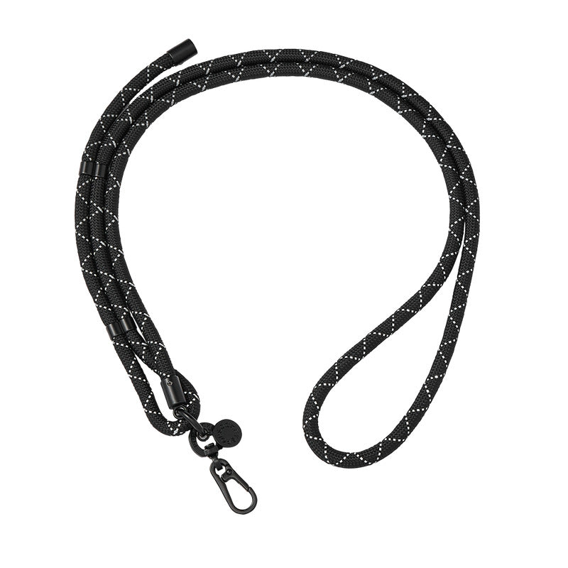 PopSockets Paracord Black  Strap