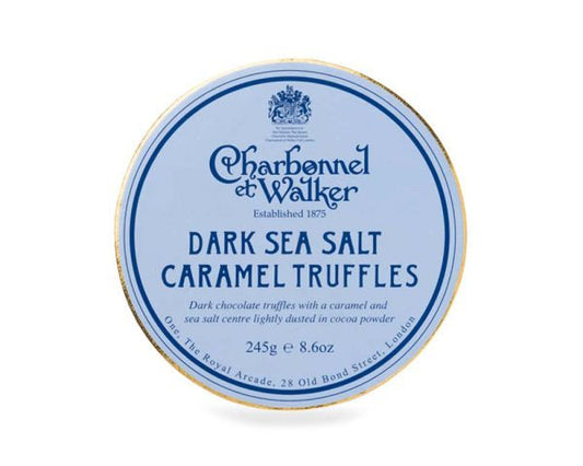 Charbonnel et Walker Dark Sea Salt Caramel Chocolate Truffles – DBL layer