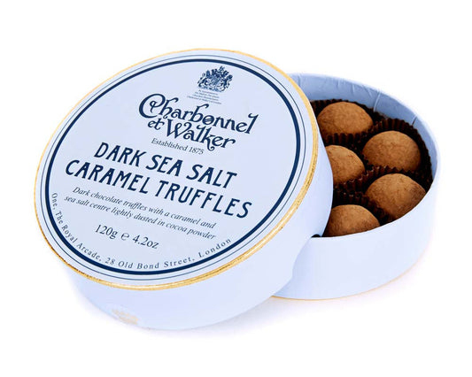 Charbonnel et Walker Dark Sea Salt Caramel Chocolate Truffles