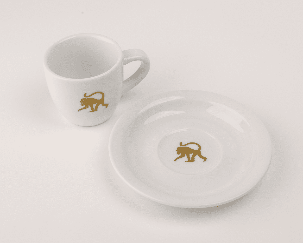 Frothy Monkey Frothy Monkey Espresso Mug & Saucer