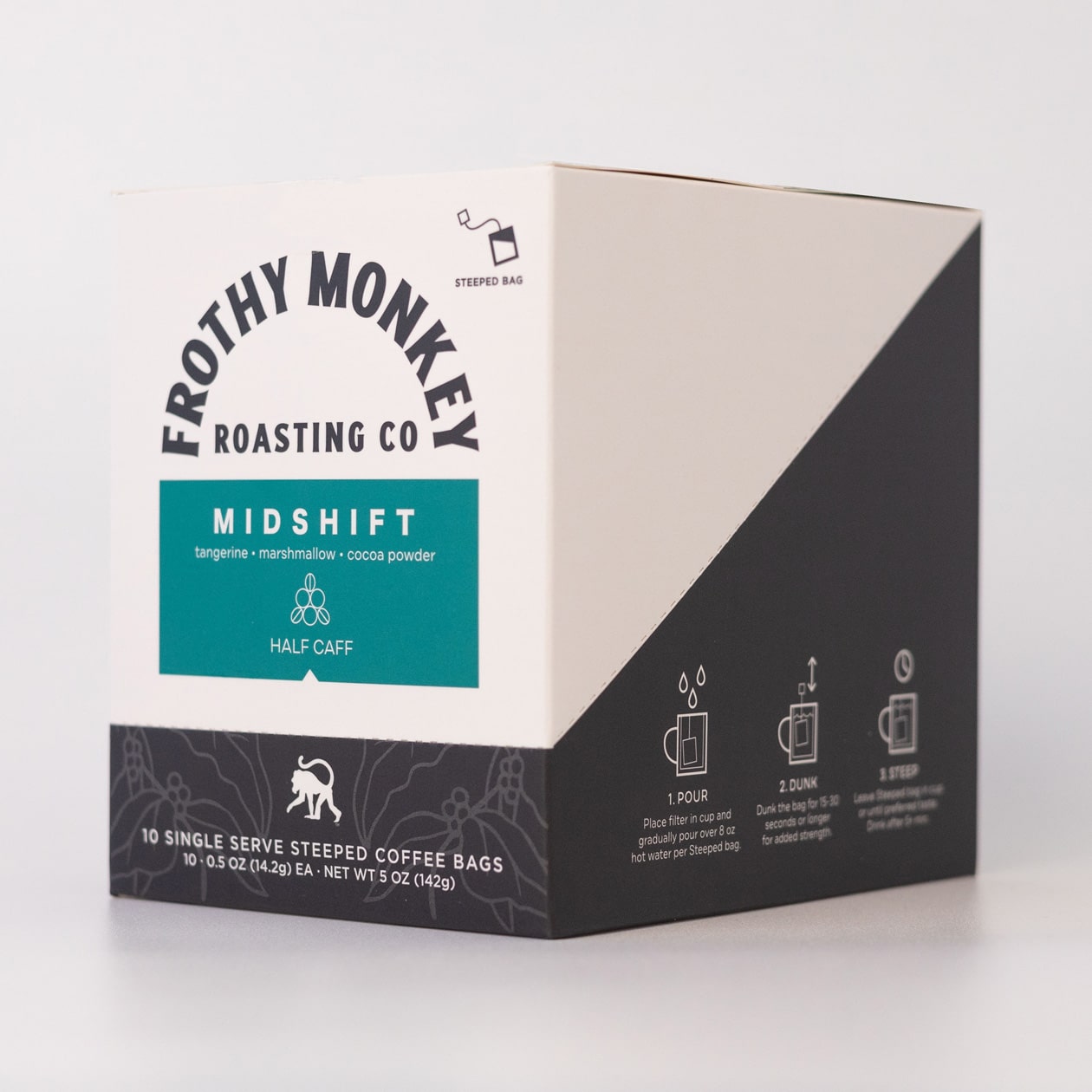 Frothy Monkey 1Midshift Single-Serve Coffee