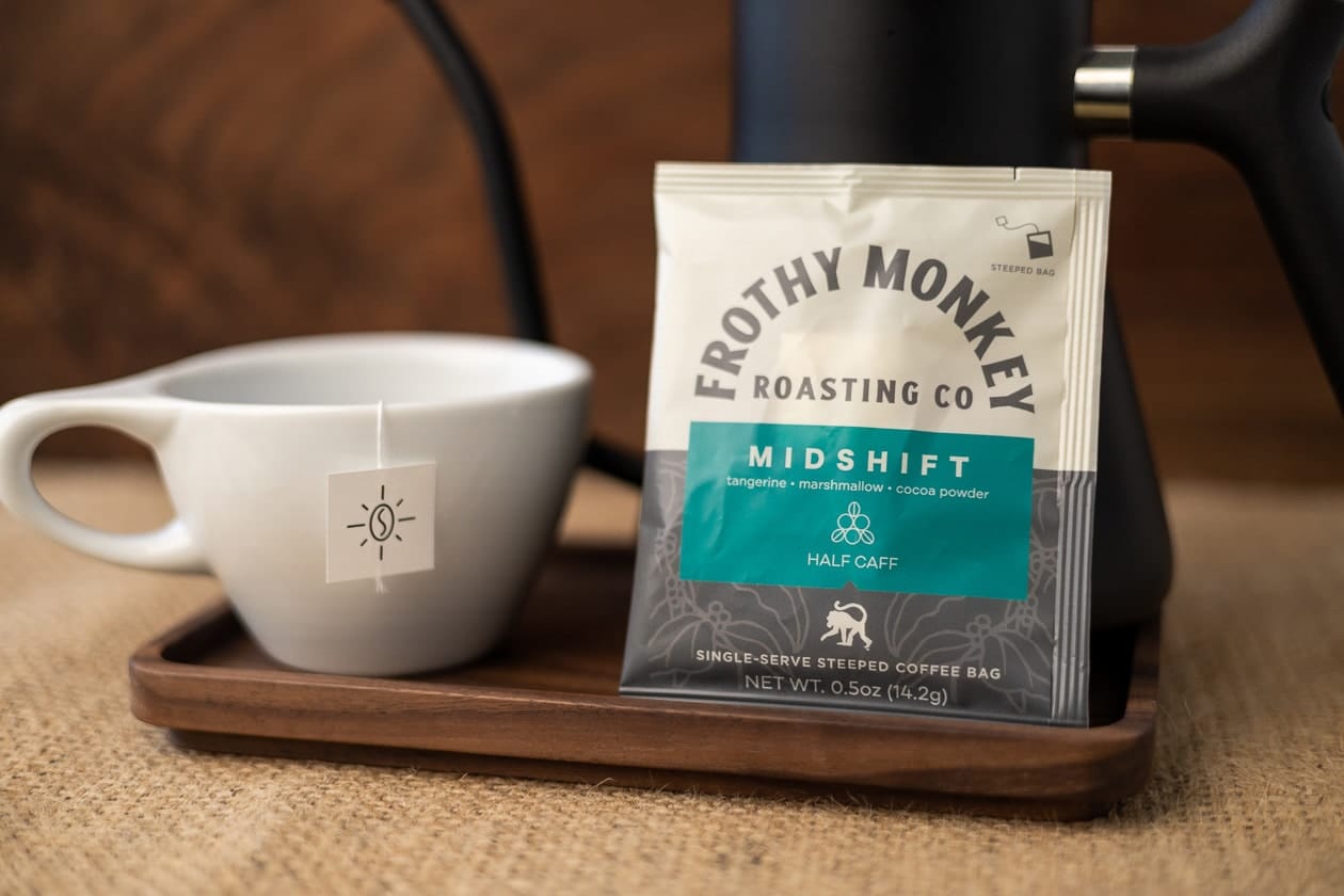 Frothy Monkey 1Midshift Single-Serve Coffee