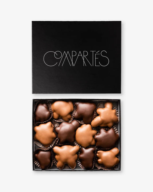 Compartes Chocolate Gourmet Chocolate Caramel Turtles Gift Box