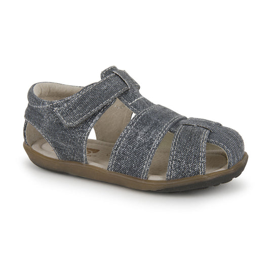 See Kai Run Boy's Jude IV Gray Canvas