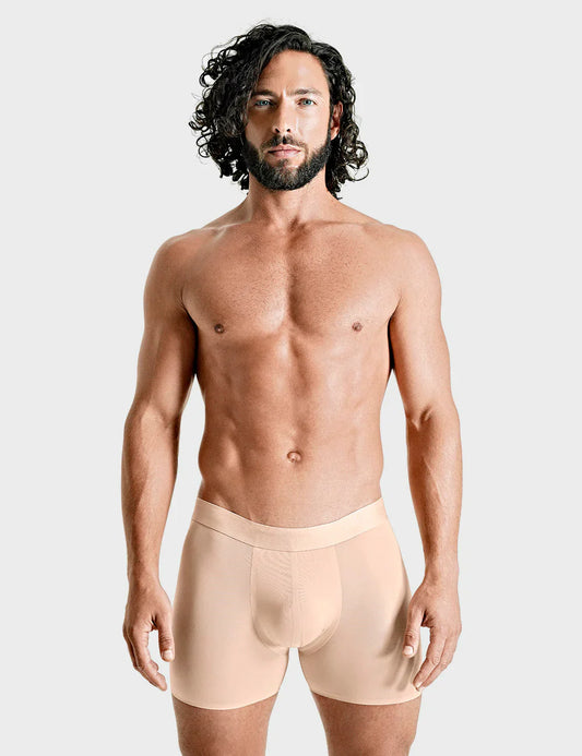 Rounderbum STEALTH Padded Boxer Brief - Nude