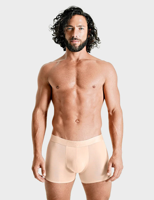 Rounderbum STEALTH Padded Boxer Trunk - Nude