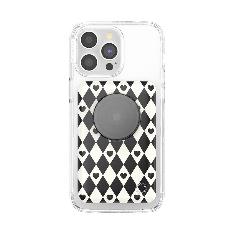 PopSockets Harlequin Hearts MagSafe PowerPack