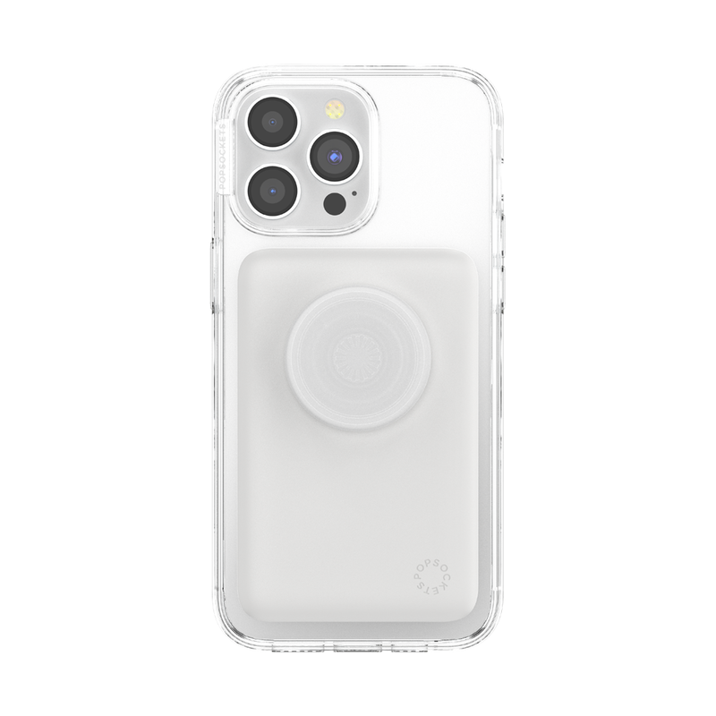 PopSockets White MagSafe PowerPack