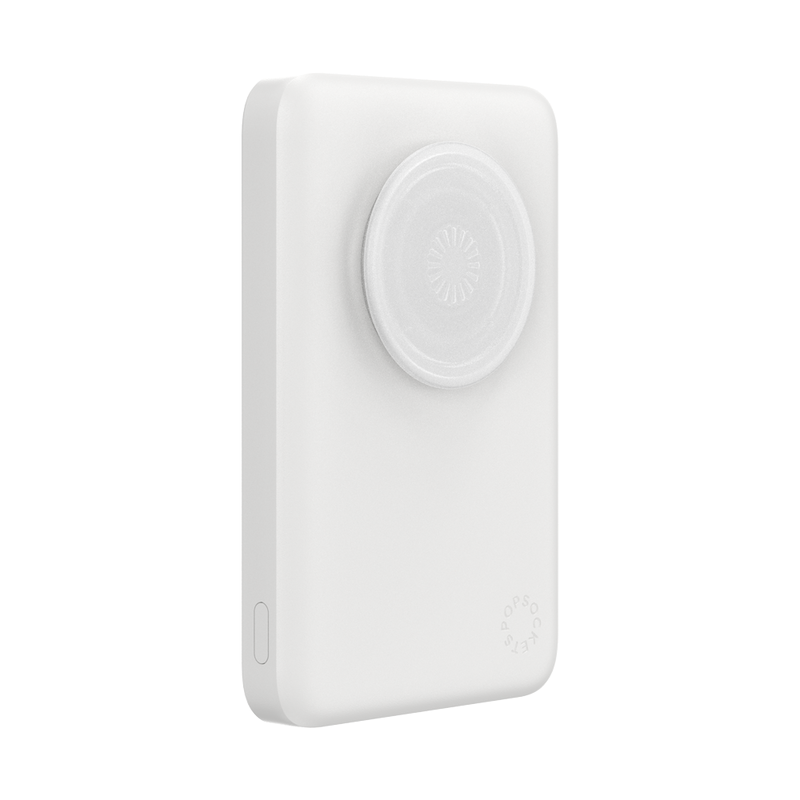 PopSockets White MagSafe PowerPack