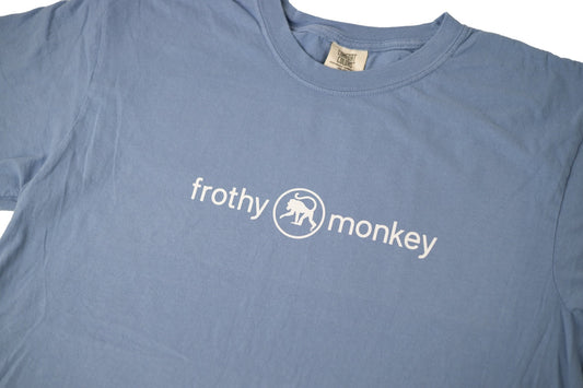 Frothy Monkey Frothy Monkey T-Shirt (Light Blue)