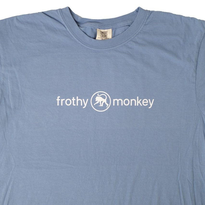 Frothy Monkey Frothy Monkey T-Shirt (Light Blue)