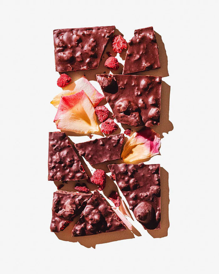 Compartes Chocolate Raspberry Rose Chocolate Bar