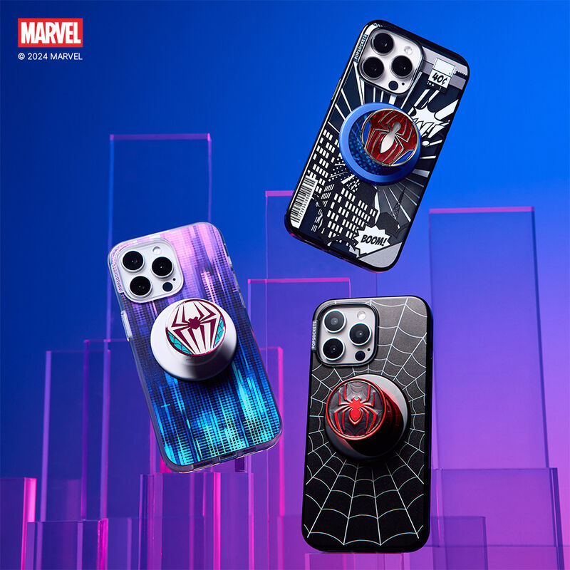 PopSockets Enamel Peter Parker Suit PopGrip for MagSafe