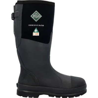 Muck Boot Company Men's Chore Classic Steel Toe Wide Calf