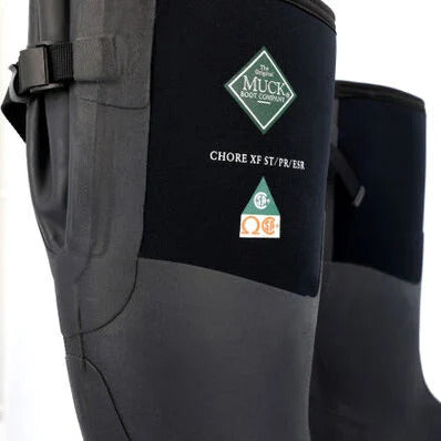 Muck Boot Company Men's Chore Classic Steel Toe Wide Calf