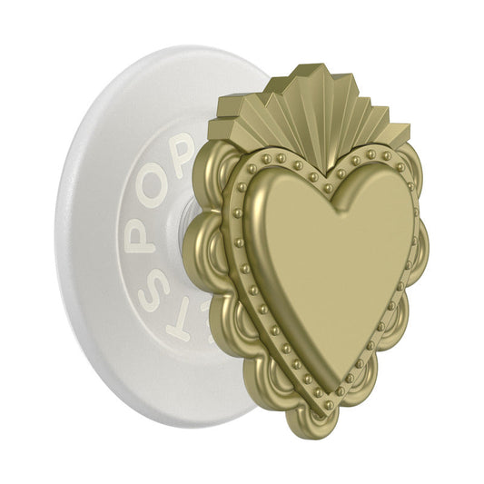 PopSockets PopOut Sacred Heart Gold PopGrip for MagSafe