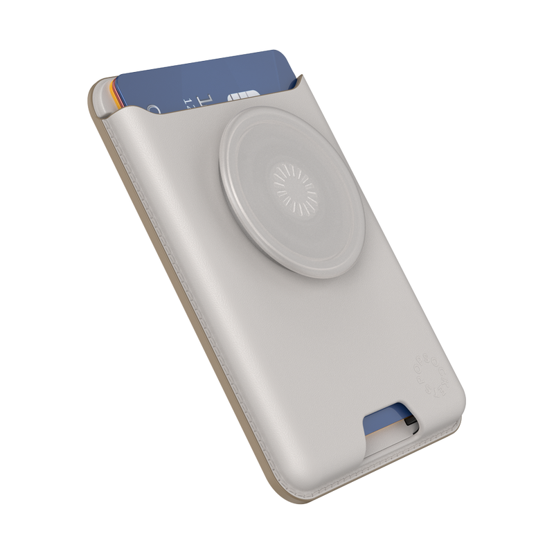 PopSockets Horchata Softgoods PopWallet + For MagSafe