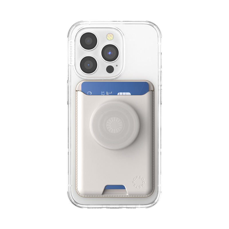 PopSockets Horchata Softgoods PopWallet + For MagSafe