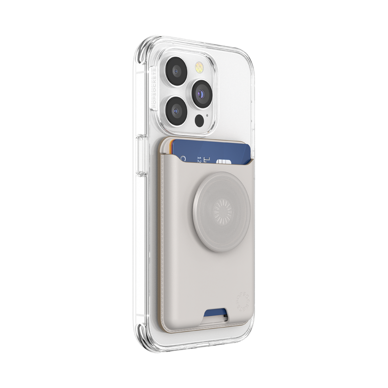 PopSockets Horchata Softgoods PopWallet+ for MagSafe