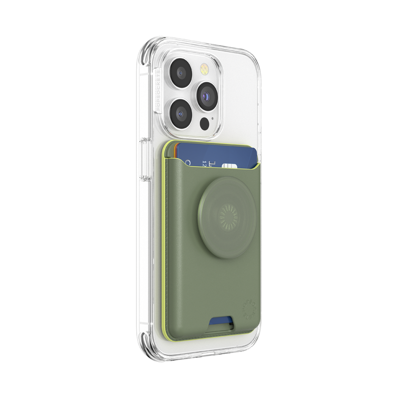 PopSockets Eucalyptus Softgoods PopWallet+ for MagSafe