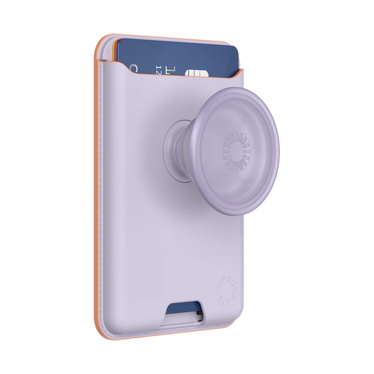 PopSockets Pale Lavender  Softgoods PopWallet + For MagSafe