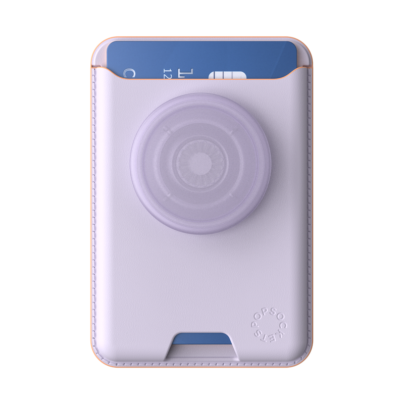 PopSockets Pale Lavender  Softgoods PopWallet + For MagSafe