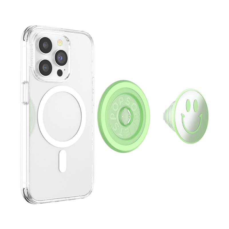 PopSockets Matcha Dew Happy Reflex PopGrip for MagSafe