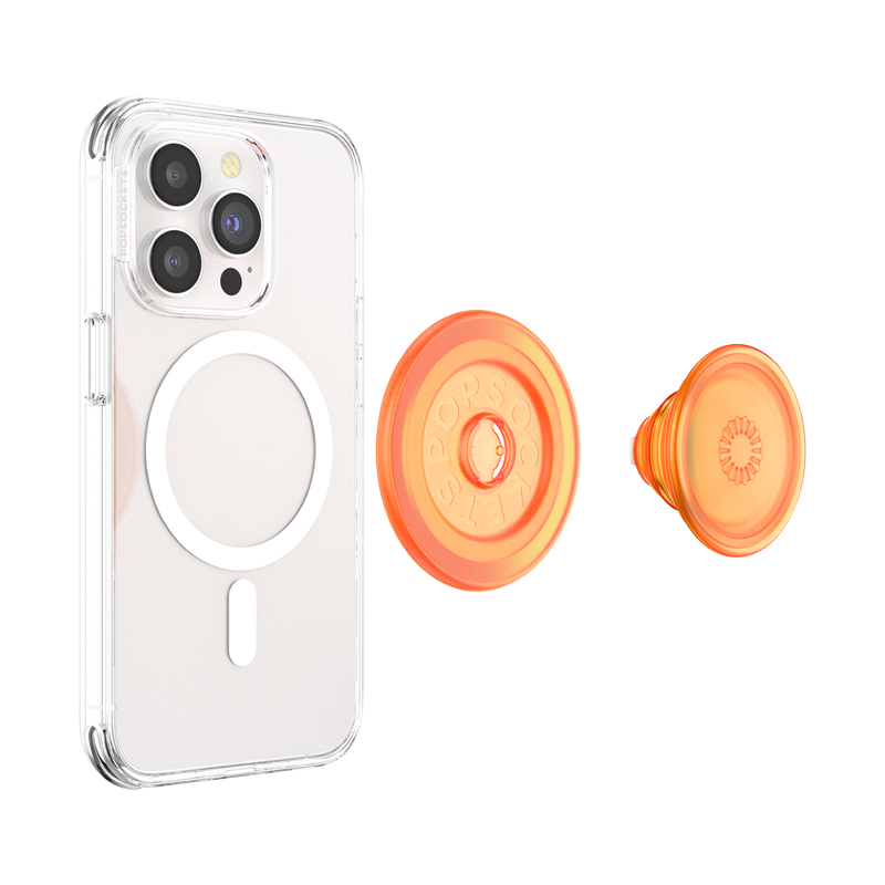 PopSockets Orange Zest PopGrip for MagSafe