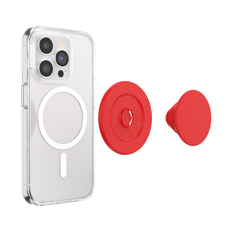 PopSockets PopOut Basic Rosso PopGrip for MagSafe