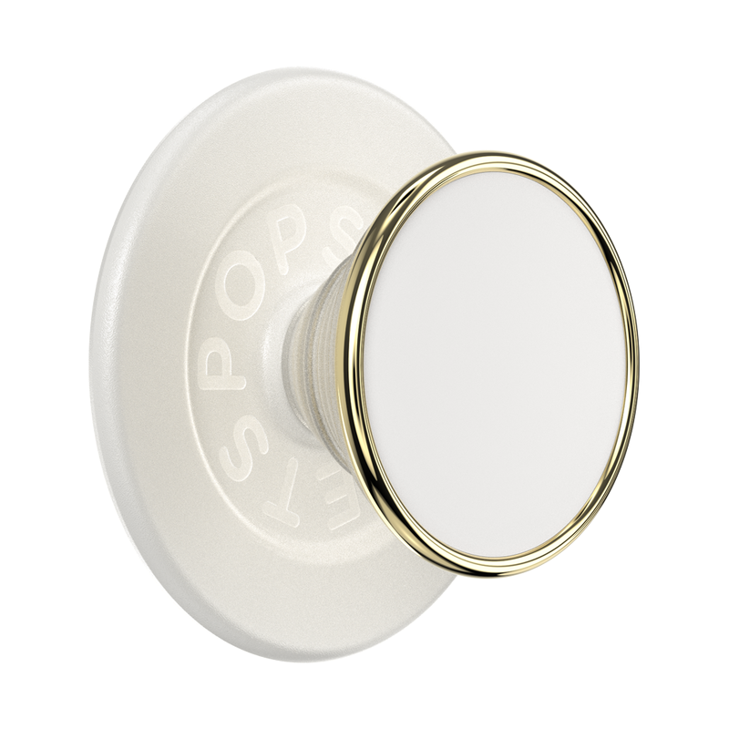 PopSockets Enamel Coconut Cream PopGrip for MagSafe