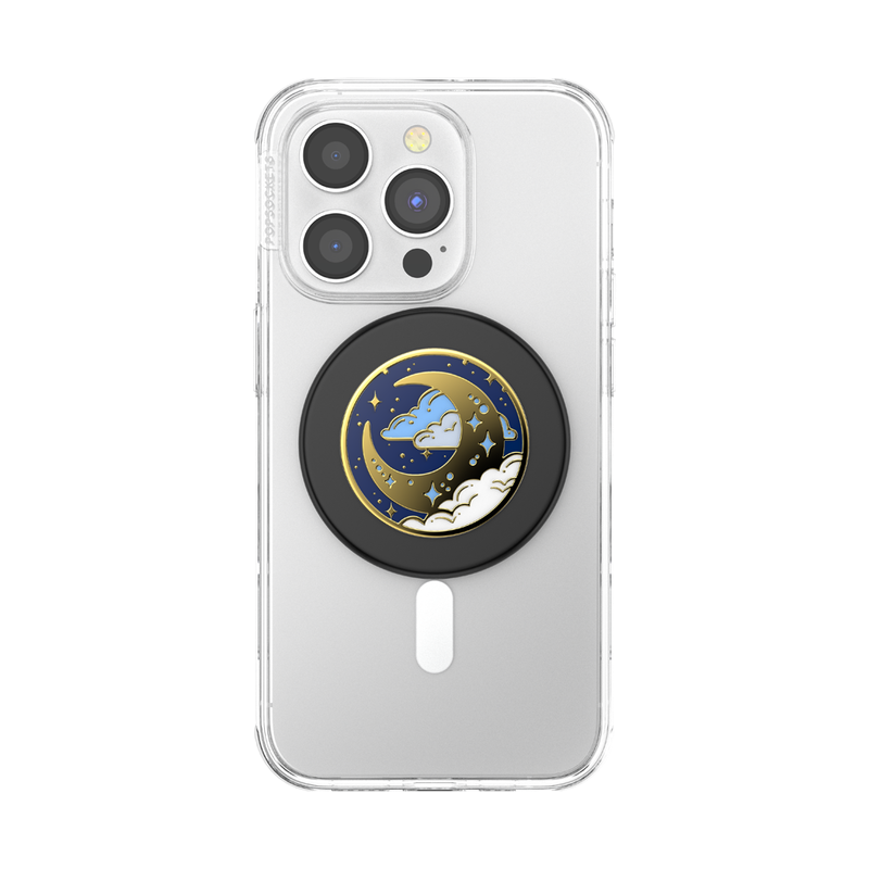 PopSockets Enamel Fly Me To The Moon PopGrip for MagSafe