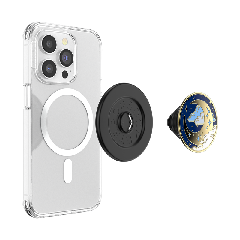 PopSockets Enamel Fly Me To The Moon PopGrip for MagSafe