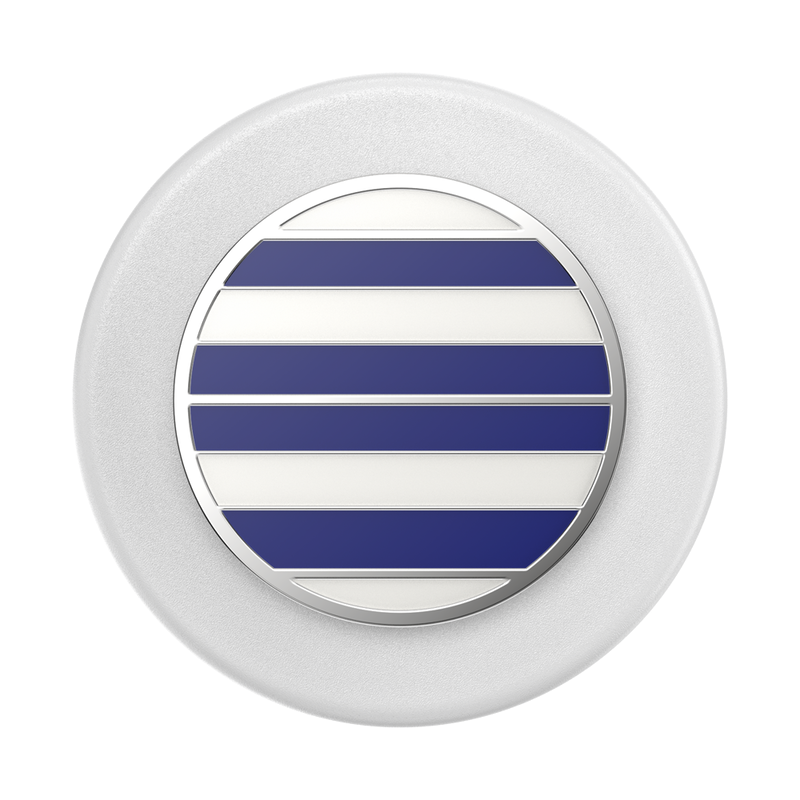 PopSockets Enamel Nautical Stripe PopGrip for MagSafe