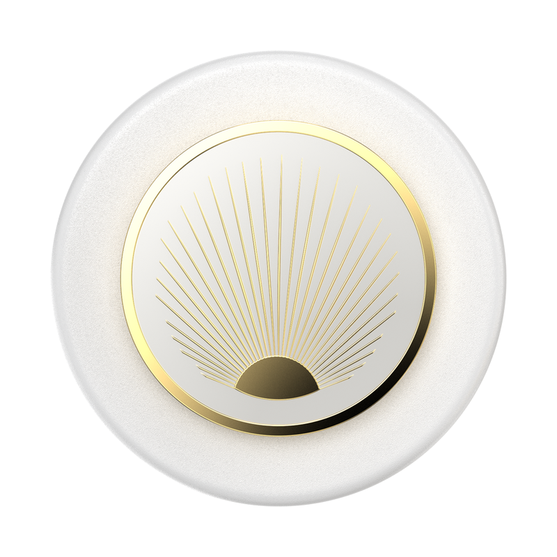 PopSockets Enamel Radiant White PopGrip for MagSafe