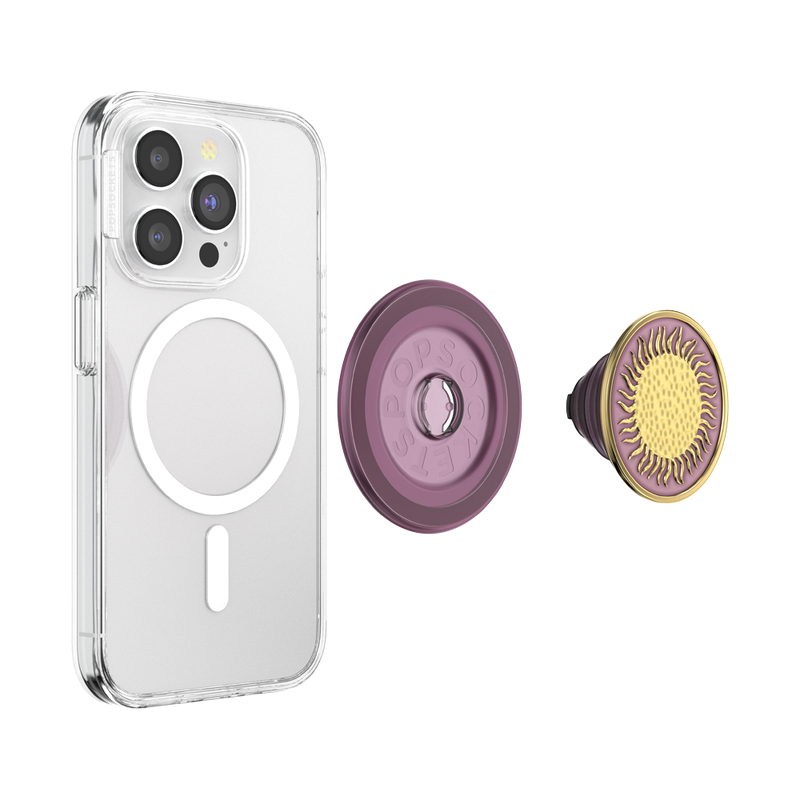 PopSockets Enamel Sun Fire PopGrip for MagSafe