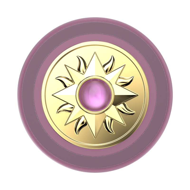 PopSockets Enamel Sun Jewel Mauve PopGrip for MagSafe