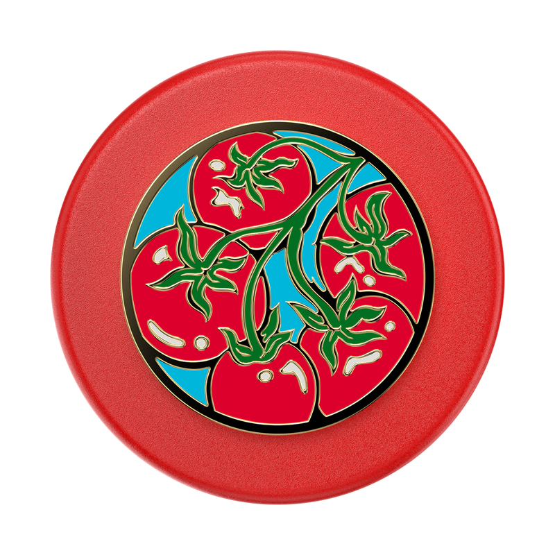 PopSockets Enamel Tomato Rosso PopGrip for MagSafe