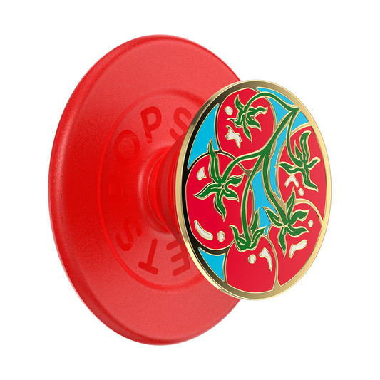 PopSockets Enamel Tomato Rosso PopGrip for MagSafe