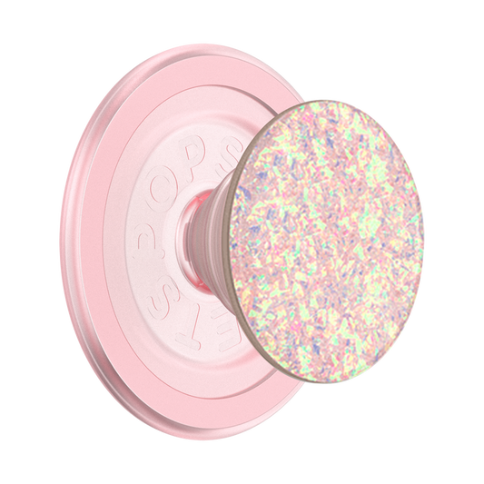 PopSockets Iridescent Confetti Rose PopGrip for MagSafe