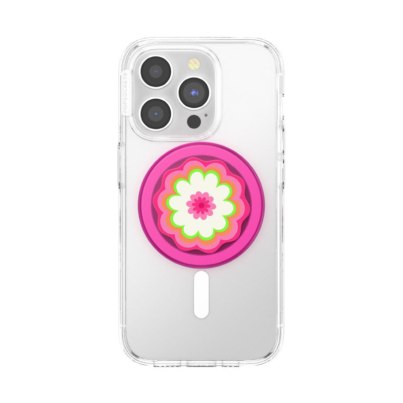 PopSockets Molded Flower Kaleidoscope Pink