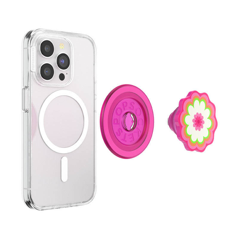 PopSockets Molded Flower Kaleidoscope Pink